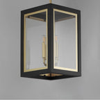 Maxim Lighting 30058CLBKGLD Black,Gold Neoclass 3-light Outdoor Pendant Image 3