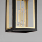 Maxim Lighting 30058CLBKGLD Black,Gold Neoclass 3-light Outdoor Pendant Image 2