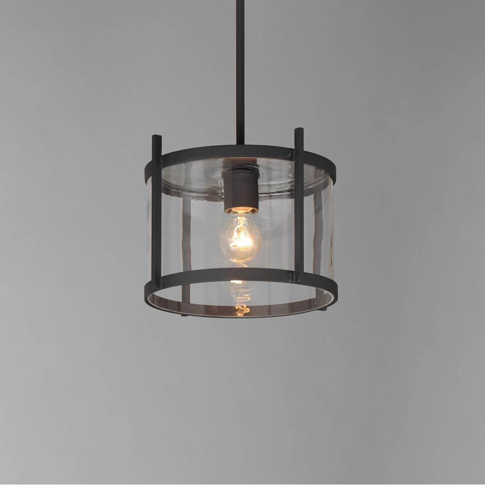 Maxim Lighting 30061CLBK Black Belfry 1-light Semi-flush/pendant Image 3