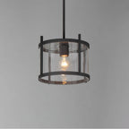 Maxim Lighting 30061CLBK Black Belfry 1-light Semi-flush/pendant Image 3