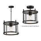 Maxim Lighting Belfry 1-light Semi-flush/pendant