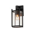 Maxim Lighting 30062CLBK Black Belfry 1-light Wall Sconce Image 1