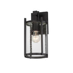 Maxim Lighting 30062HMBK Black Belfry 1-light Wall Sconce Image 1