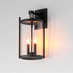 Maxim Lighting 30064CLBK Black Belfry 2-light Wall Sconce Image 2