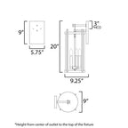 Maxim Lighting 30065CLBK Black Belfry 3-light Wall Sconce Image 2