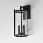 Maxim Lighting 30065CLBK Black Belfry 3-light Wall Sconce Image 3