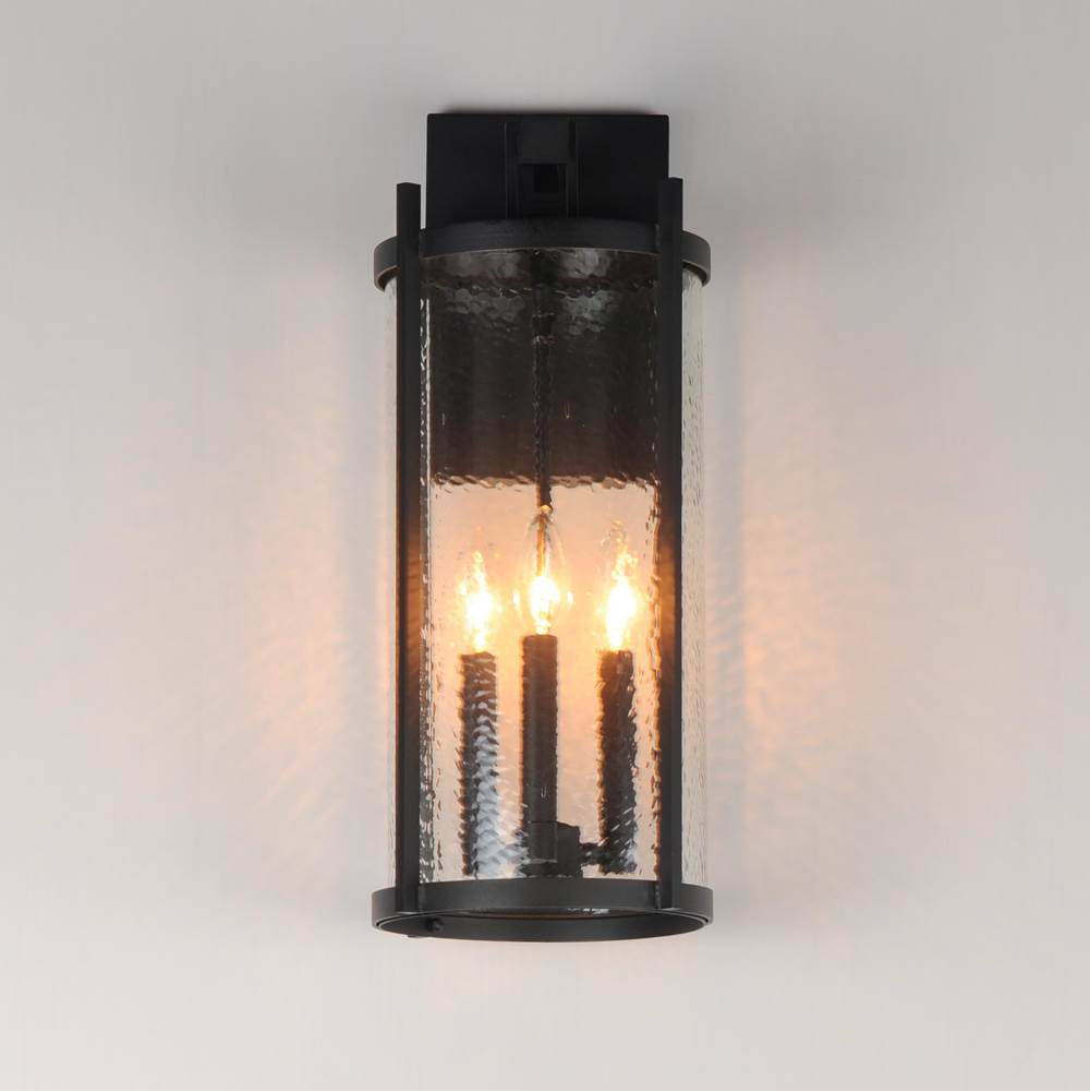 Maxim Lighting 30065HMBK Black Belfry 3-light Wall Sconce Image 3