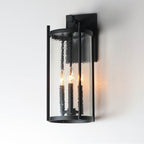 Maxim Lighting 30065HMBK Black Belfry 3-light Wall Sconce Image 2