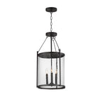 Maxim Lighting 30069HMBK Black Belfry 3-light Pendant Image 1