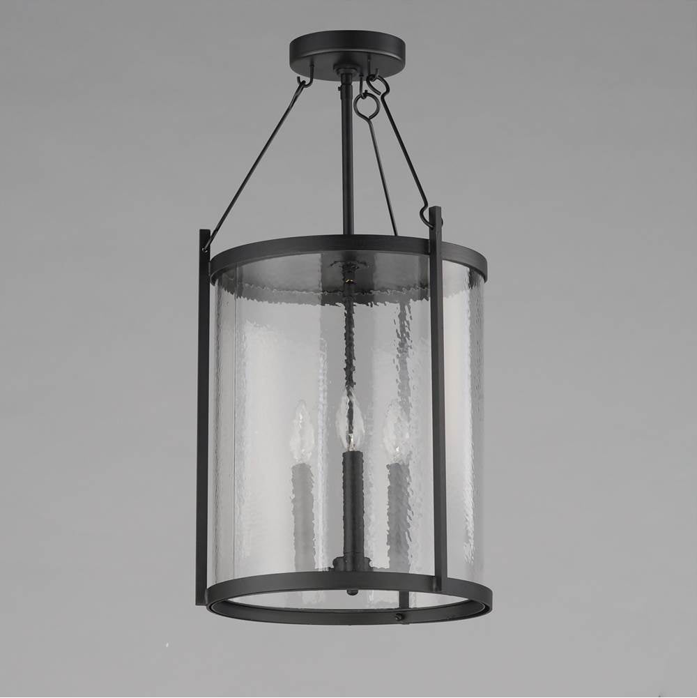 Maxim Lighting 30069HMBK Black Belfry 3-light Pendant Image 4