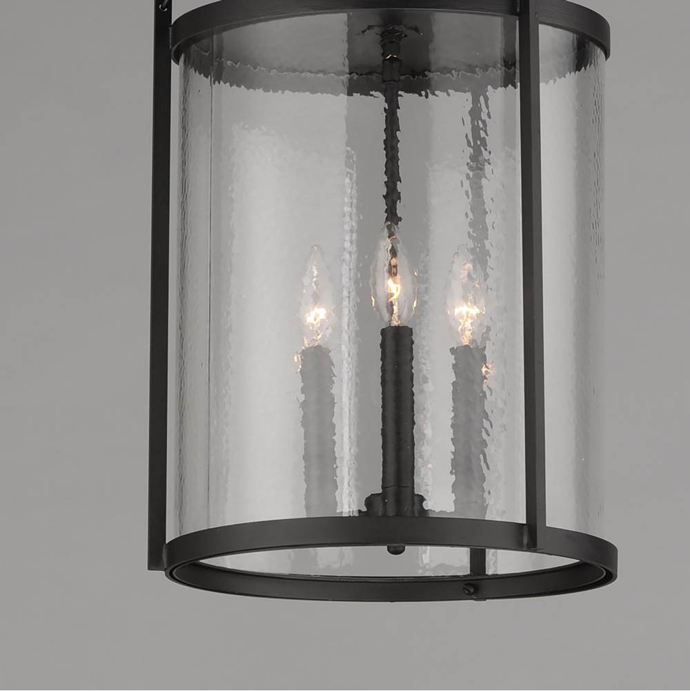 Maxim Lighting 30069HMBK Black Belfry 3-light Pendant Image 3