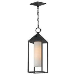 Maxim Lighting 30079SWBK Black Aldous 1-light Outdoor Pendant Image 1