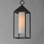 Maxim Lighting 30079SWBK Black Aldous 1-light Outdoor Pendant Image 4