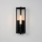 Maxim Lighting 30091CLDBZ Dark Bronze Catalina Outdoor Up-light Wall Sconce Image 3