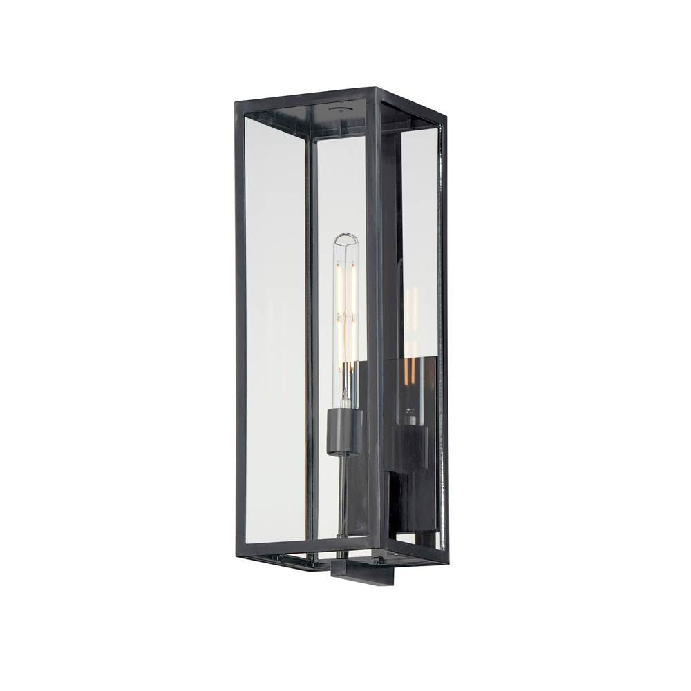 Maxim Lighting 30095CLDBZ Dark Bronze Catalina Large Outdoor Up-light Wall Sconce Image 1