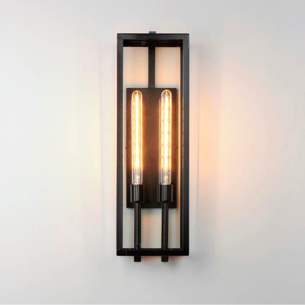 Maxim Lighting 30096CLDBZ Dark Bronze Catalina 2-light Xl Outdoor Up-light Wall Sconce Image 3