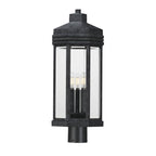 Maxim Lighting 30220CLBKP Black Patina Wright-outdoor Pole/post Mount Image 1