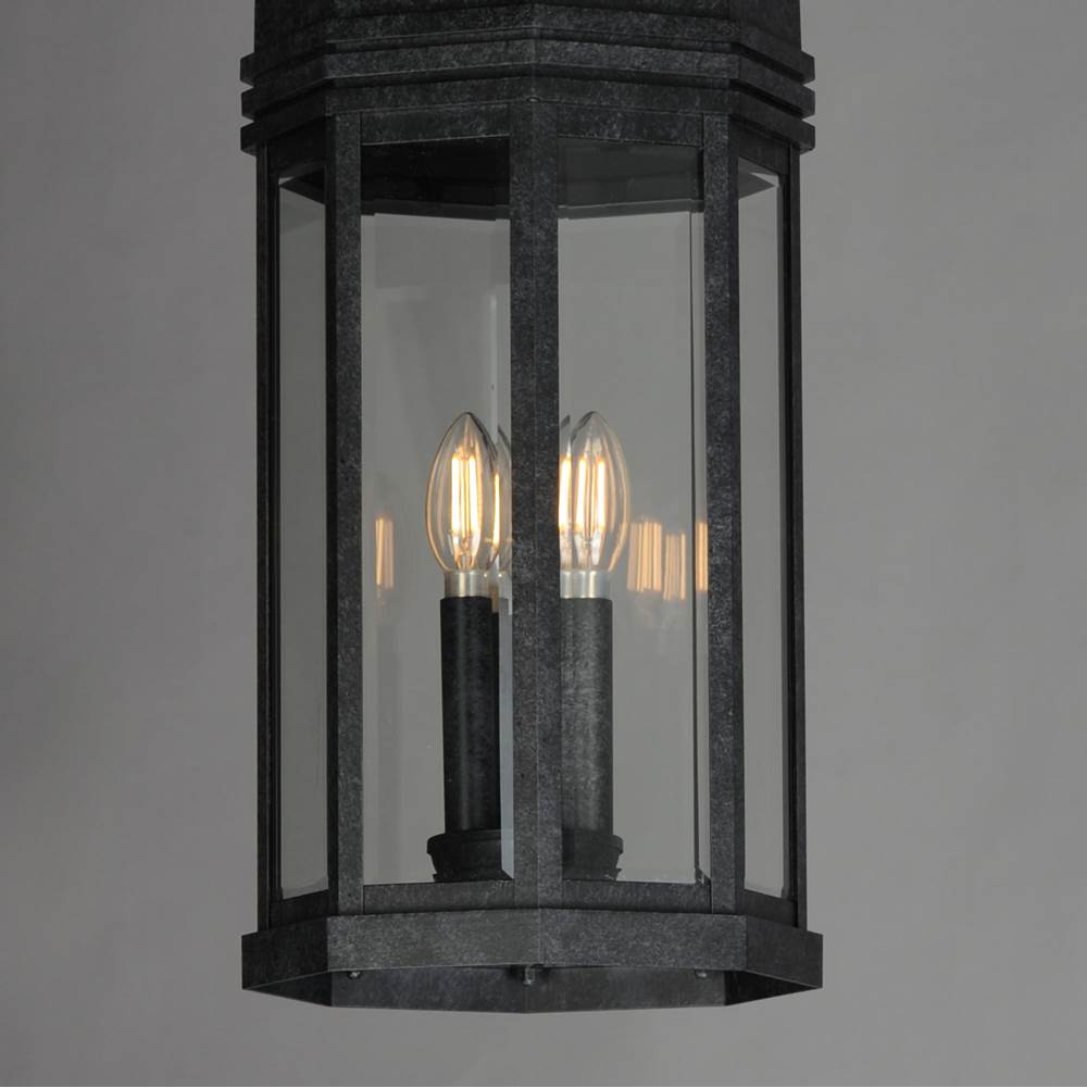 Maxim Lighting 30229CLBKP Black Patina Wright-outdoor Pendant Image 2