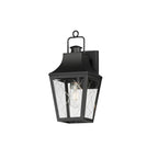 Maxim Lighting 30361CLBK Black Storybook 1-light Outdoor Small Wall Sconce Image 1