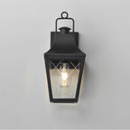 Maxim Lighting 30361CLBK Black Storybook 1-light Outdoor Small Wall Sconce Image 3
