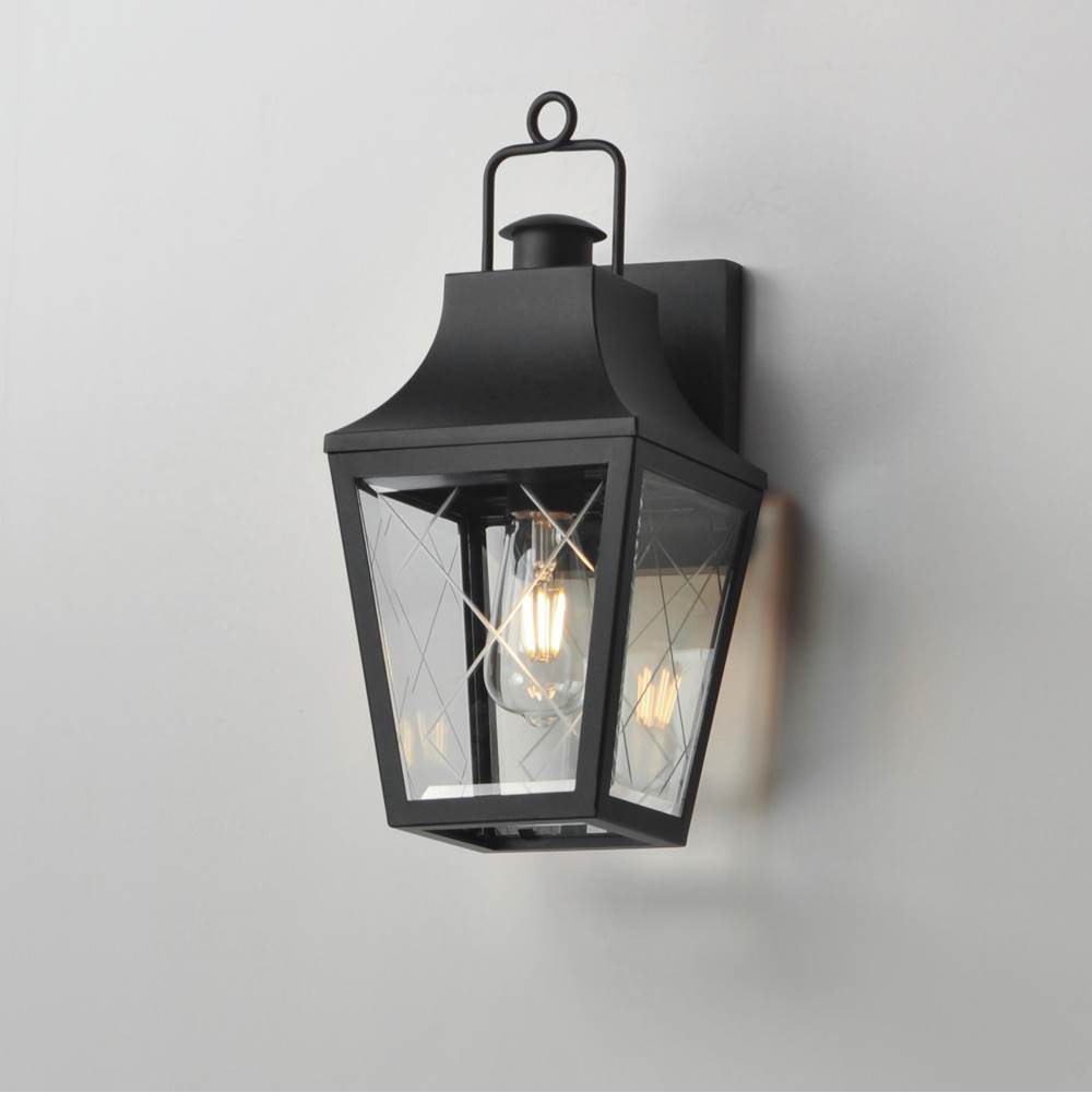 Maxim Lighting 30361CLBK Black Storybook 1-light Outdoor Small Wall Sconce Image 2