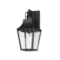 Maxim Lighting 30362CLBK Black Storybook 1-light Outdoor Wall Sconce Image 1