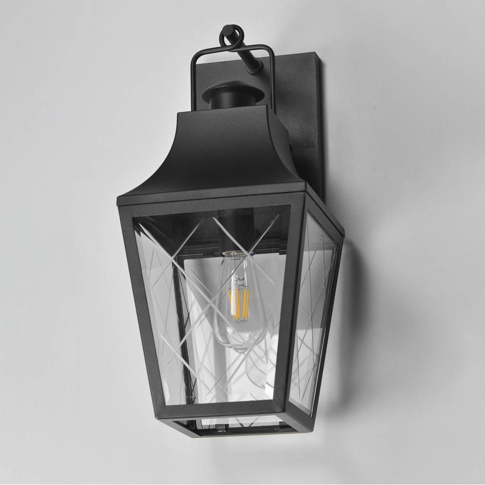 Maxim Lighting 30362CLBK Black Storybook 1-light Outdoor Wall Sconce Image 2