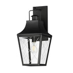 Maxim Lighting 30363CLBK Black Storybook 1-light Outdoor Large Wall Sconce Image 1
