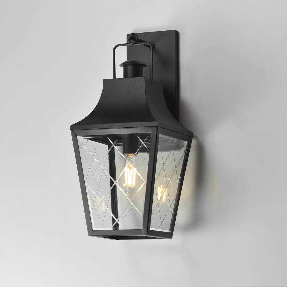 Maxim Lighting 30363CLBK Black Storybook 1-light Outdoor Large Wall Sconce Image 2