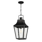 Maxim Lighting 30369CLBK Black Storybook 1-light Outdoor Pendant Image 1