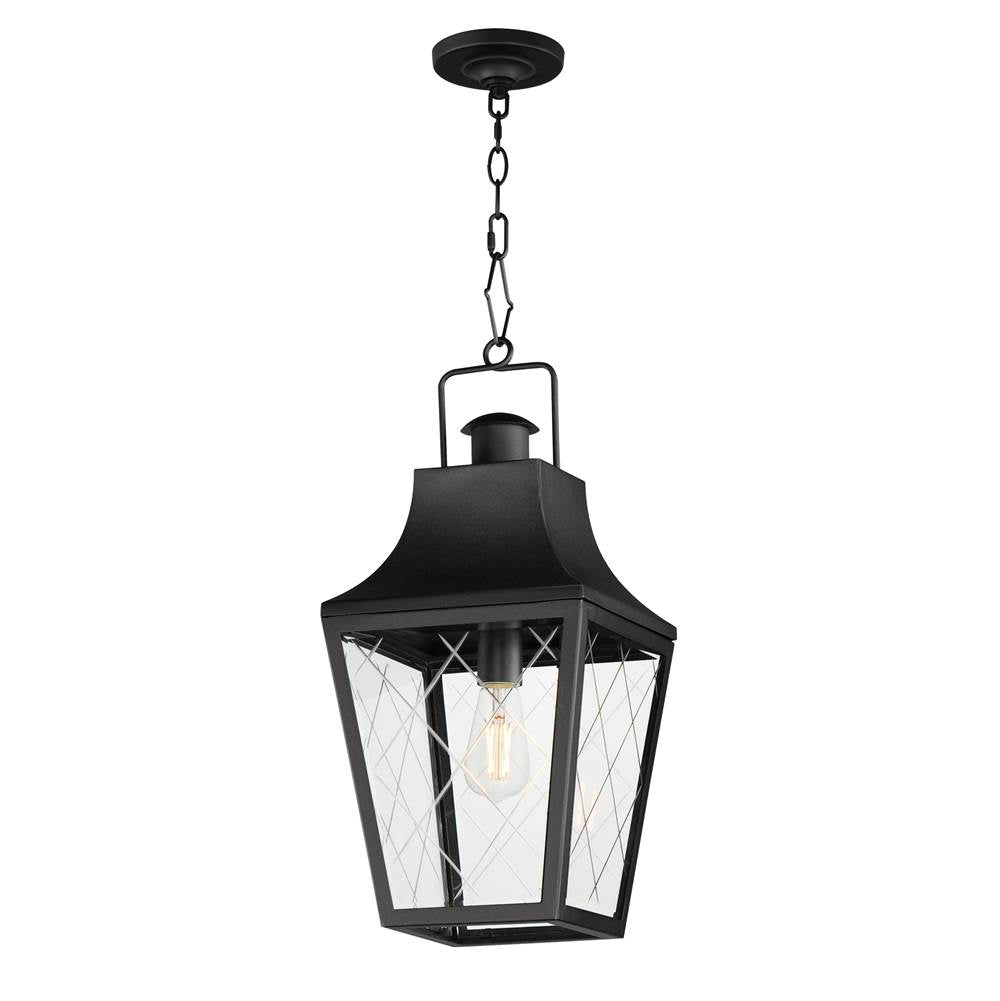 Maxim Lighting 30369CLBK Black Storybook 1-light Outdoor Pendant Image 1