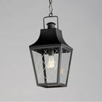 Maxim Lighting 30369CLBK Black Storybook 1-light Outdoor Pendant Image 3