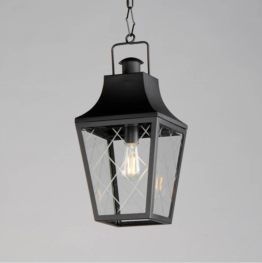 Maxim Lighting 30369CLBK Black Storybook 1-light Outdoor Pendant Image 3