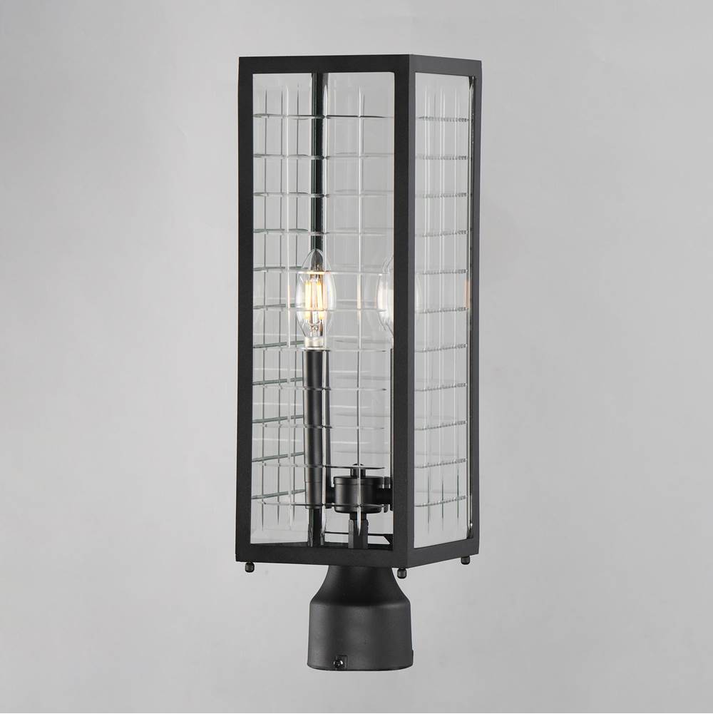 Maxim Lighting 30699CLBK Black Magnus-outdoor Pole/post Mount Image 3