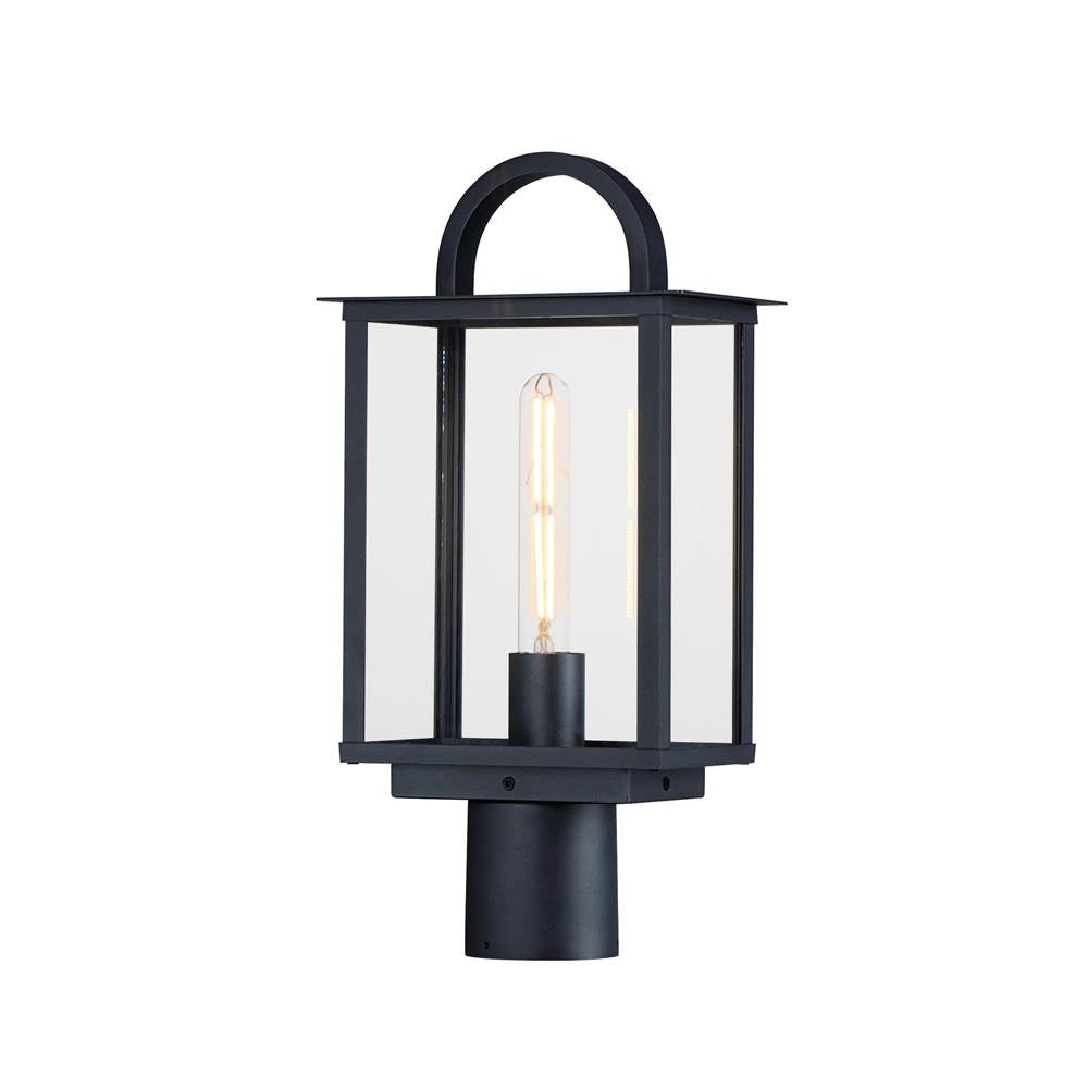 Maxim Lighting 30759CLBK Black Manchester Deck/post Image 1