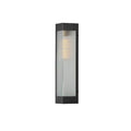 Maxim Lighting 30762CRBKAB Black,Antique Brass Triform 20'' Outdoor Wall Sconce Image 1