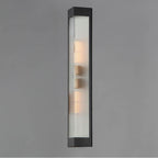 Maxim Lighting 30763CRBKAB Black,Antique Brass Triform 32'' Outdoor Wall Sconce Image 3
