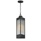 Maxim Lighting 30764CRBKAB Black,Antique Brass Triform 7.5'' Led Outdoor Pendant Image 1