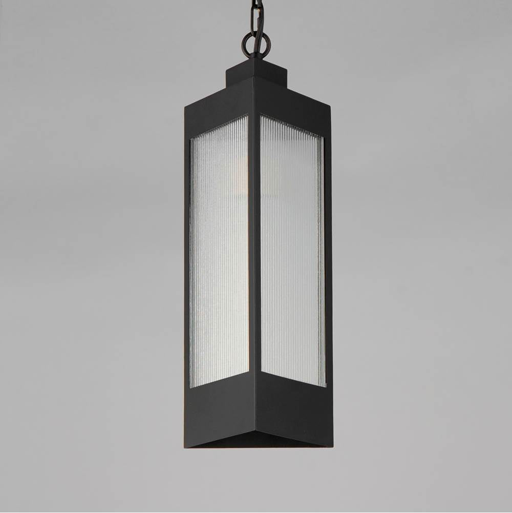 Maxim Lighting 30764CRBKAB Black,Antique Brass Triform 7.5'' Led Outdoor Pendant Image 3