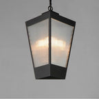 Maxim Lighting 30766CRBKAB Black,Antique Brass Triform 14'' Led Outdoor Pendant Image 4