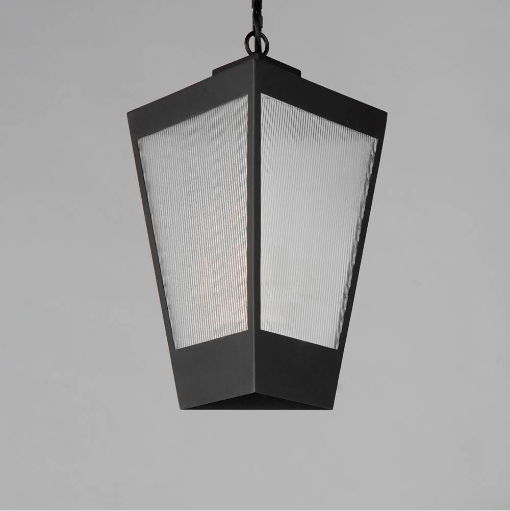 Maxim Lighting 30766CRBKAB Black,Antique Brass Triform 14'' Led Outdoor Pendant Image 3