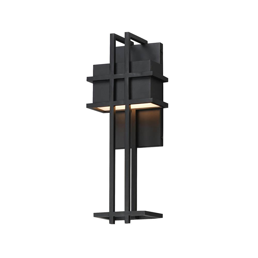 Maxim Lighting 30774BK Black Prairie-wall Sconce Image 1
