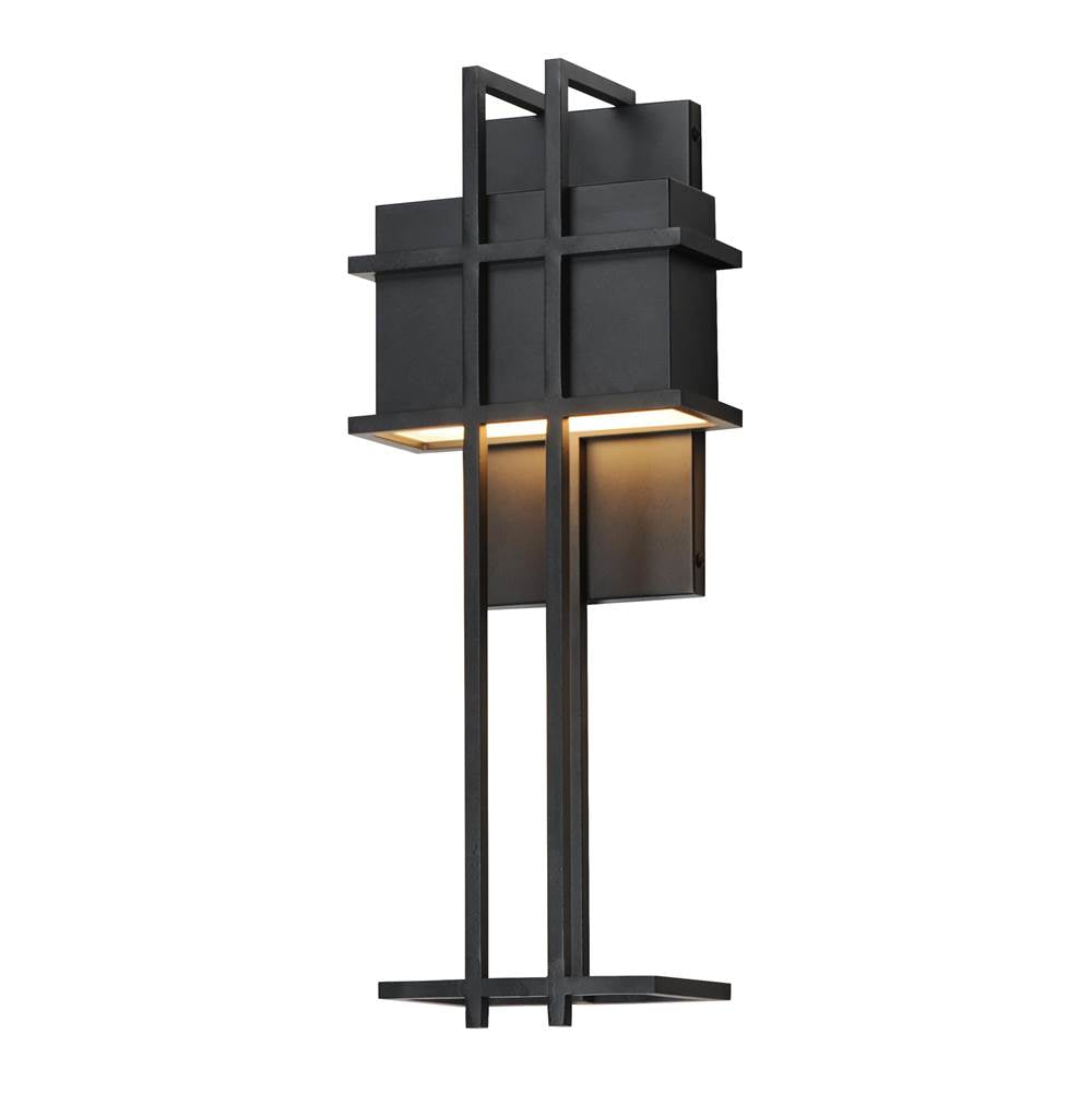 Maxim Lighting 30776BK Black Prairie-wall Sconce Image 1