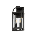 Maxim Lighting 30802CLBK Black Bonham Outdoor Wall Sconce Image 1