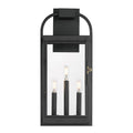 Maxim Lighting 30804CLBK Black Bonham Large Outdoor Wall Sconce Image 1