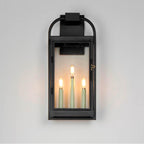 Maxim Lighting 30804CLBK Black Bonham Large Outdoor Wall Sconce Image 4
