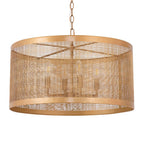 Maxim Lighting 31224GLD Gold Hatcher 24'' 4-light Pendant Image 2