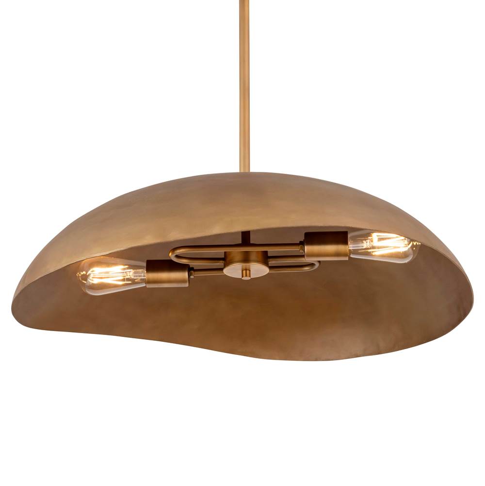 Maxim Lighting 31262NG Natural Gold Denarii 24'' Iron Pendant Image 2