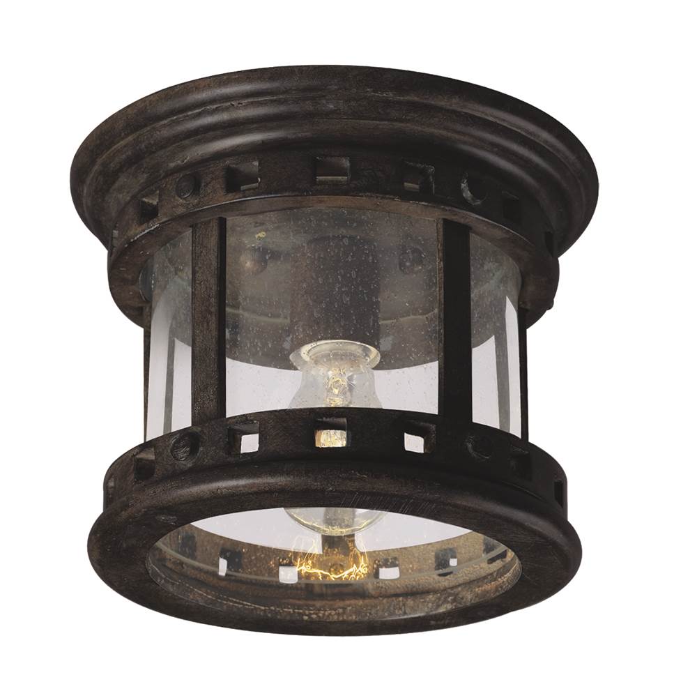 Maxim Lighting Santa Barbara Dc Santa Barbara Cast 1-light Outdoor Ceiling Mount