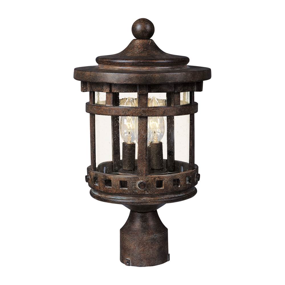 Maxim Lighting Santa Barbara Dc Santa Barbara Cast 3-lt Outdoor Pole/post Lantern